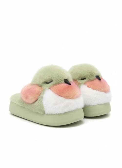 Bird Plush Slippers