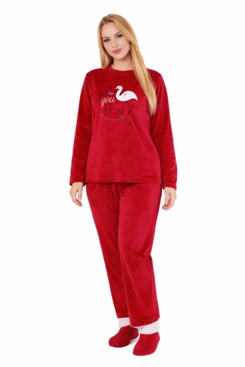 Flamingo Red Pajama