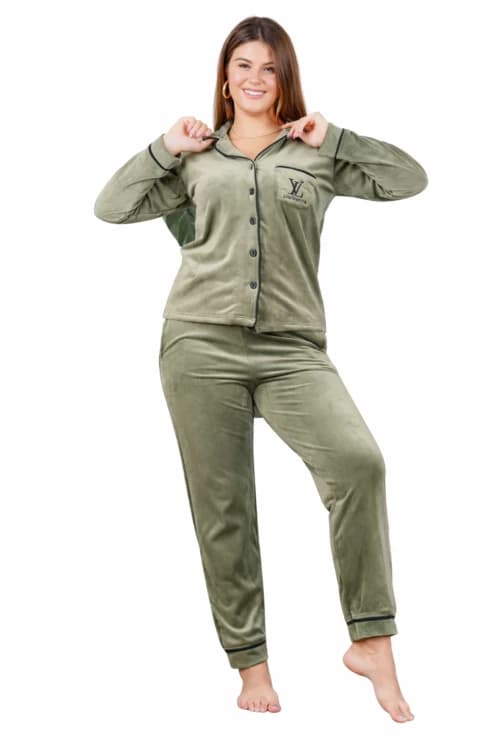 Dark Velvet Pajama