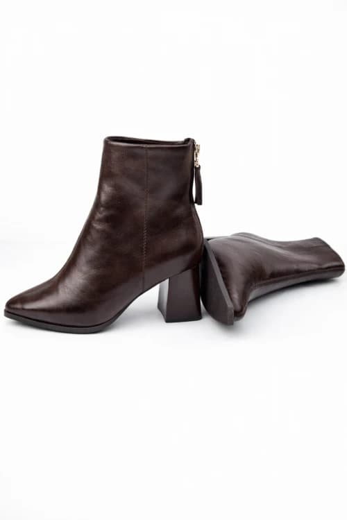 Bold Zip Ankle Boot